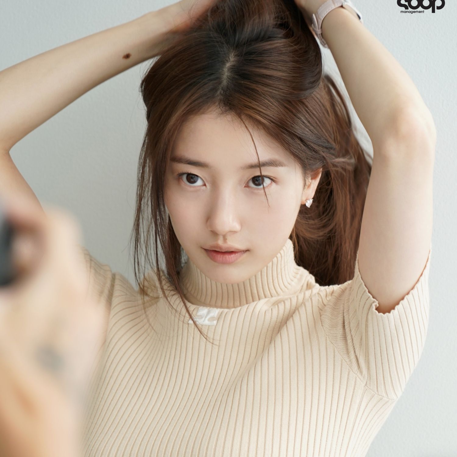 ファンが撮影したペ・スジの瞬間