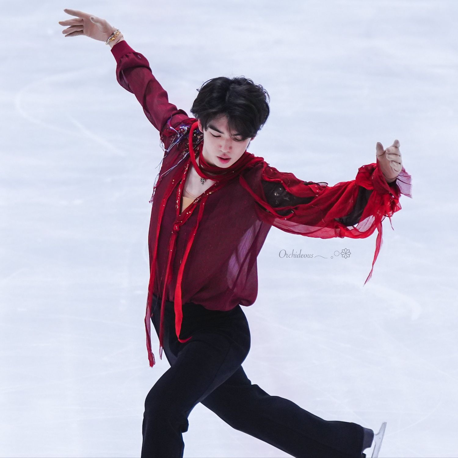 Behind-the-scenes cut of Cha Junhwan