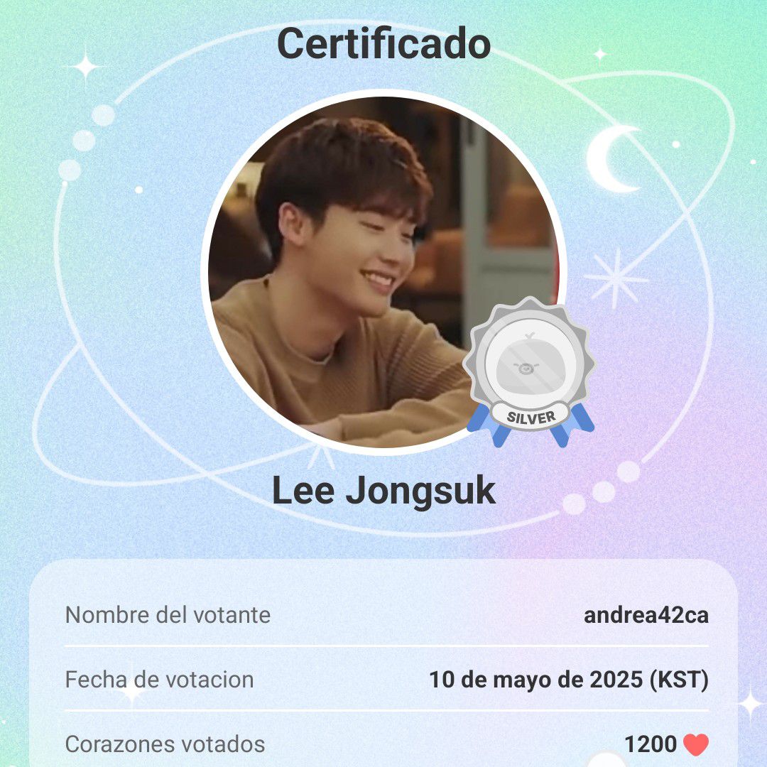 Recent activity shot of Lee Jongsuk