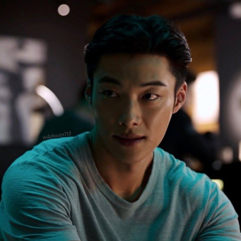 Behind-the-scenes cut of Woo Dohwan