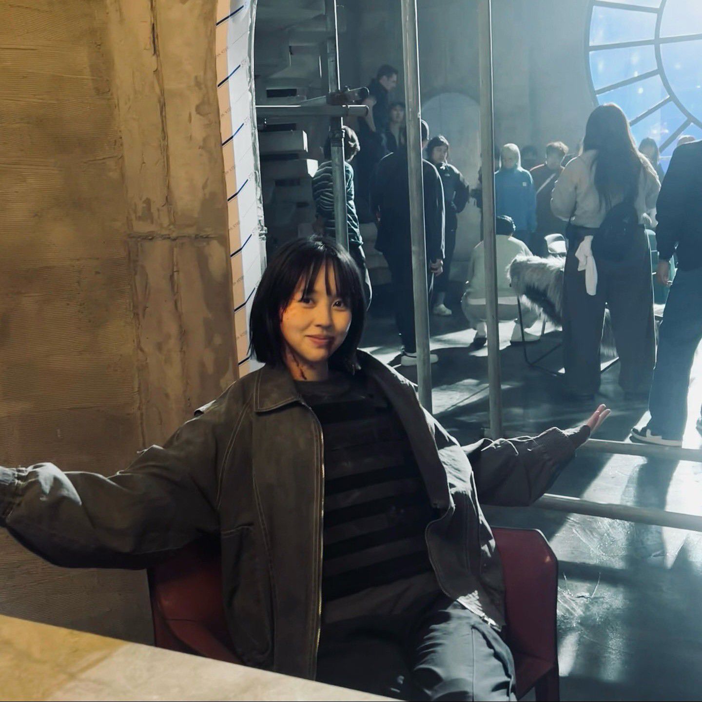 Behind-the-scenes cut of Kim Sohyun