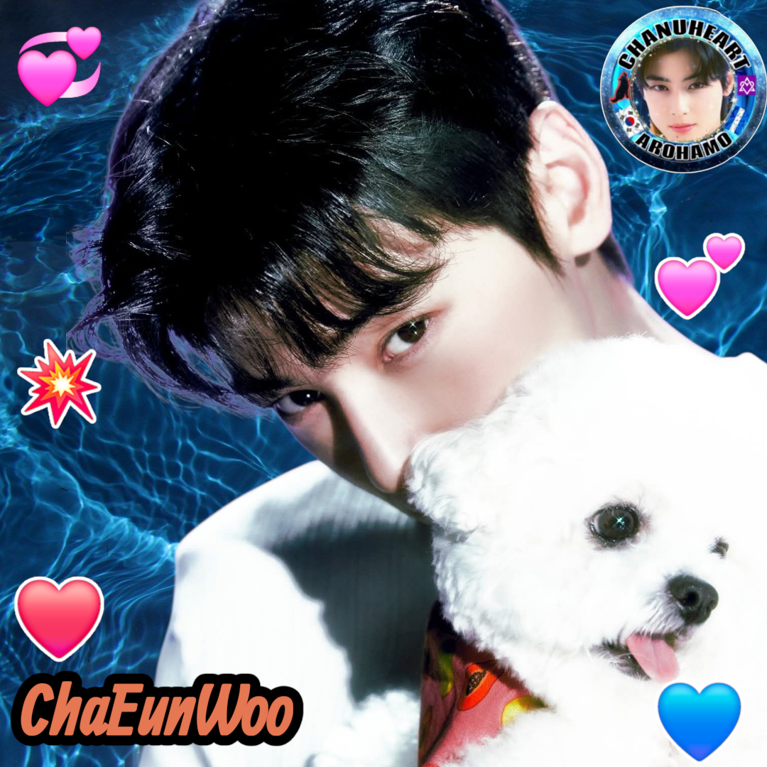 Behind-the-scenes cut of Cha Eunwoo