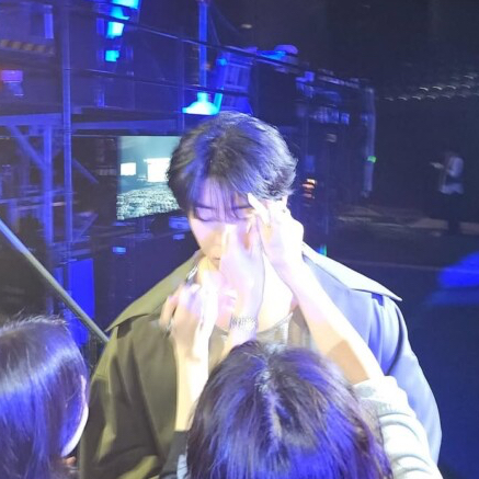 Recent activity shot of Chae Jonghyeop