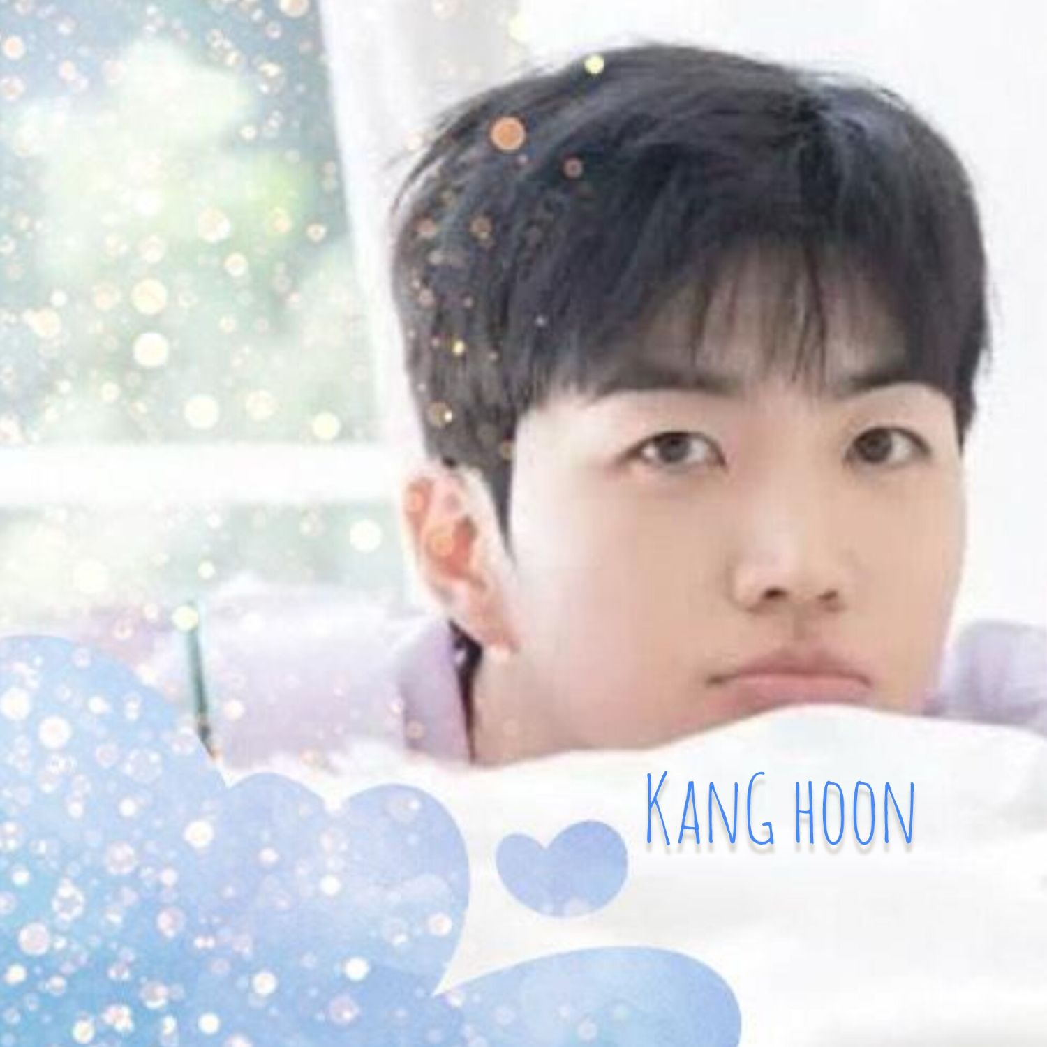 Behind-the-scenes cut of Kang Hoon