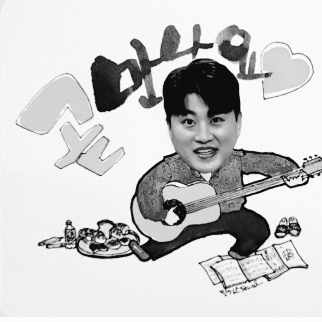 A moment captured by a fan of Kim Hojoong