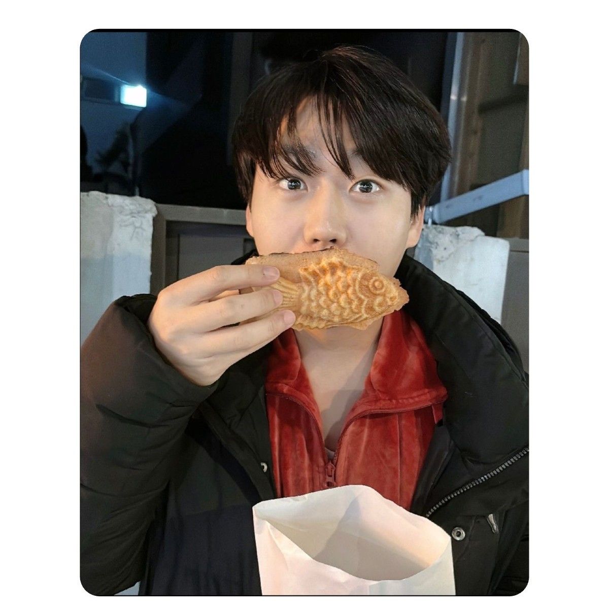 Recent activity shot of Min Soohyun