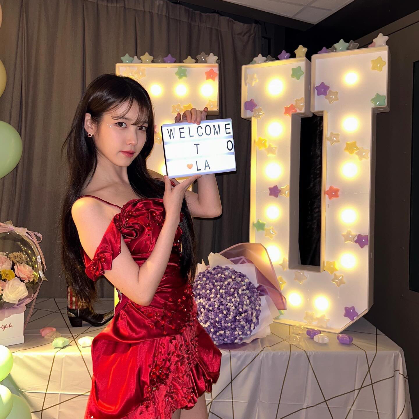 A moment captured by a fan of IU