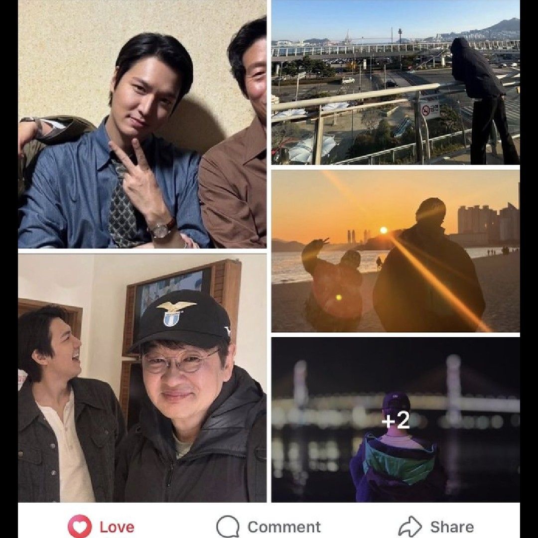 李敏鎬的近期活動照