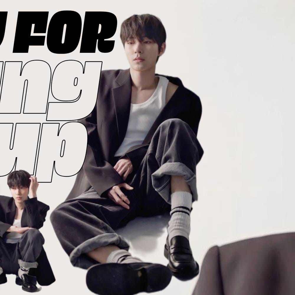 Behind-the-scenes cut of Hwang Inyoup