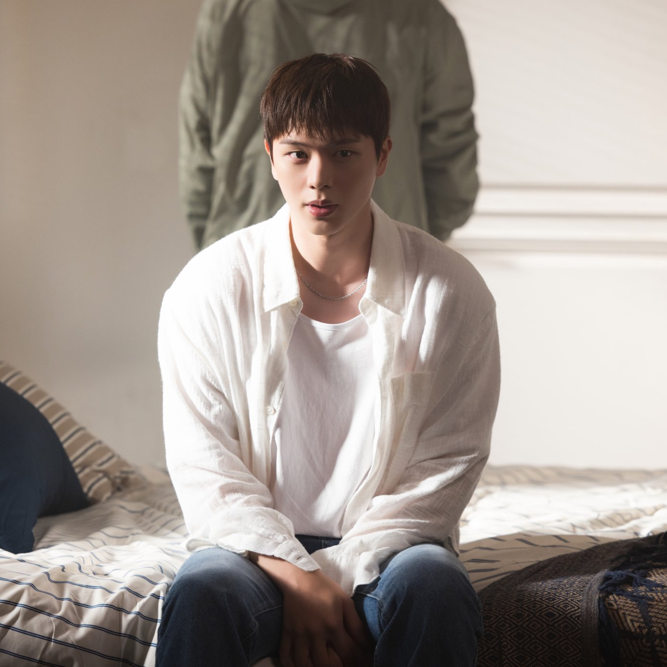 A moment captured by a fan of Yook Sungjae