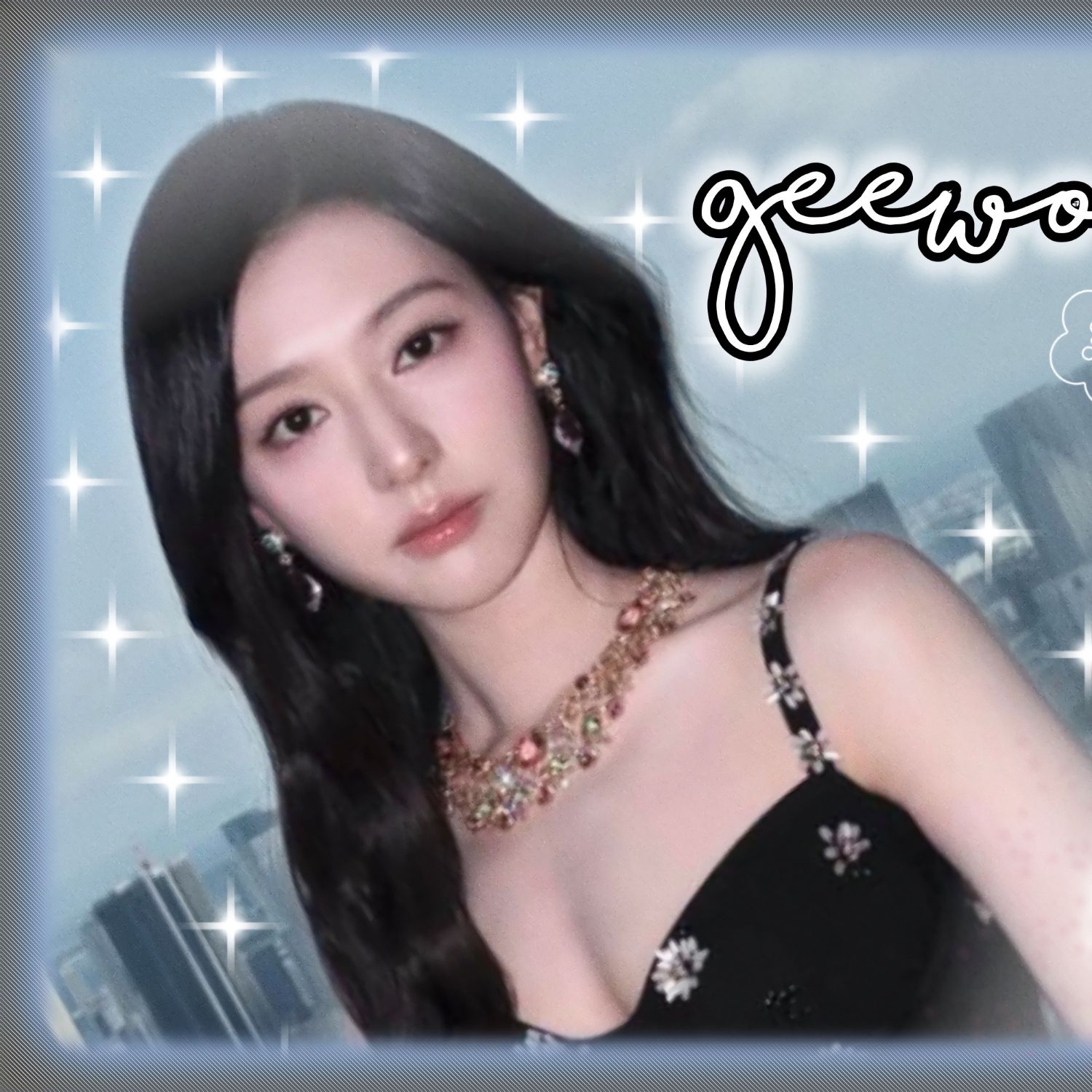 A moment captured by a fan of Kim Jiwon