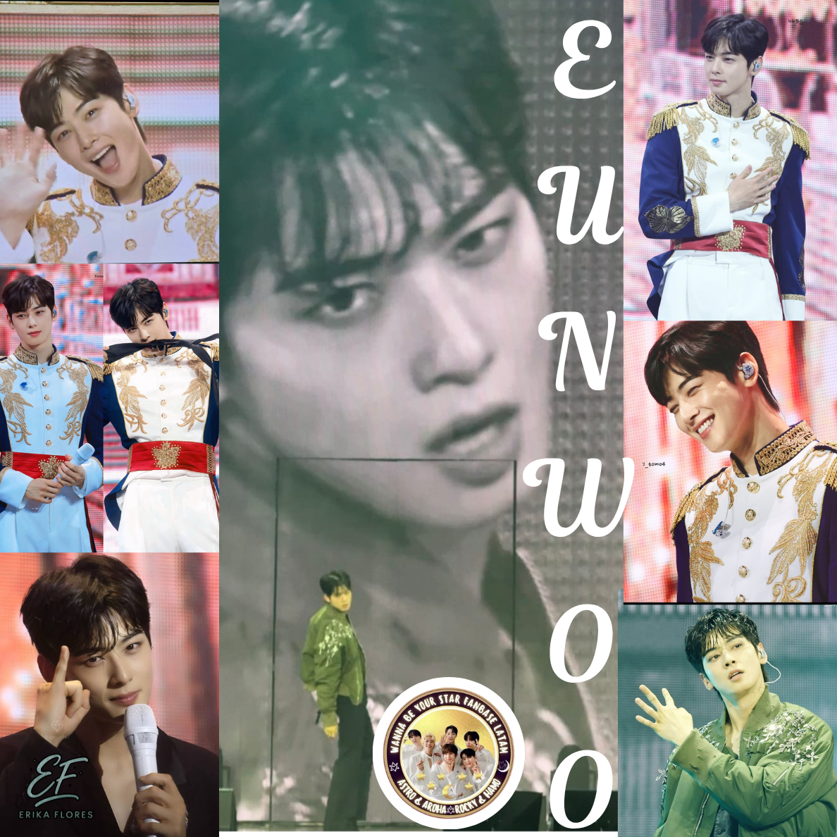 A moment captured by a fan of Cha Eunwoo