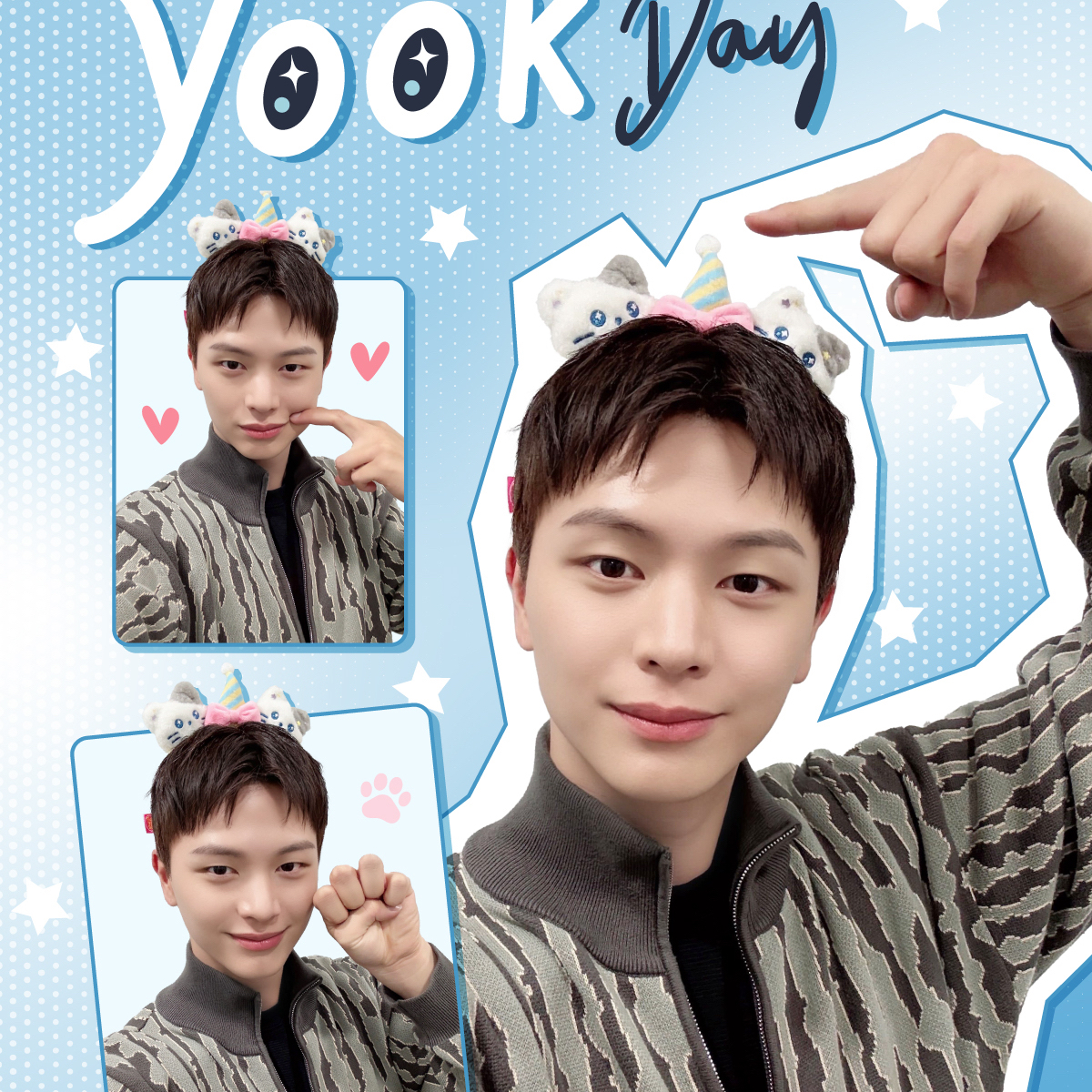 A moment captured by a fan of Yook Sungjae