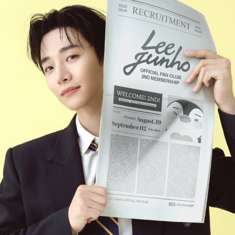 Recent activity shot of Lee Junho