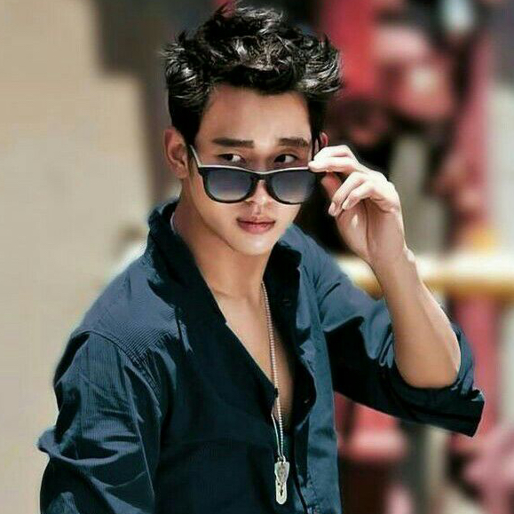 Recent activity shot of Kim Soohyun