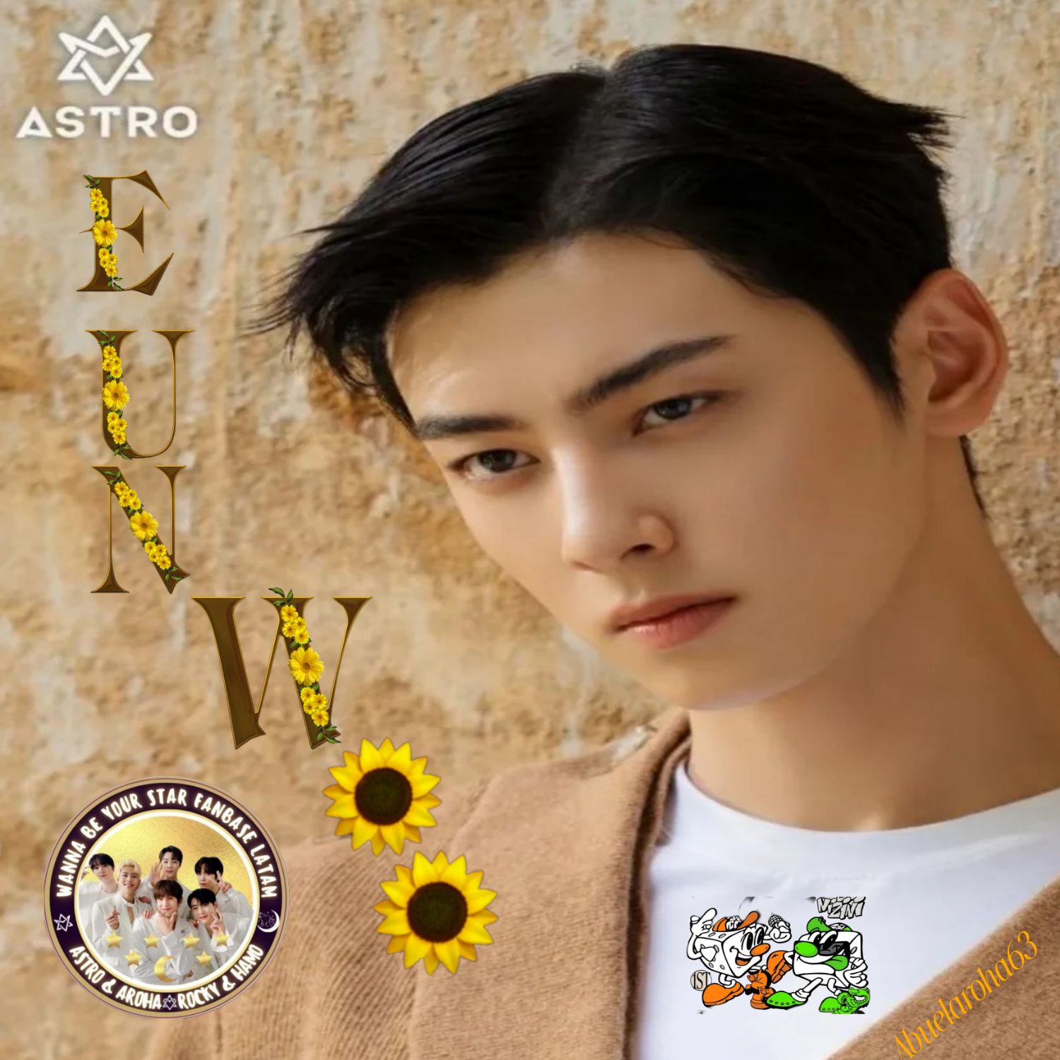 A moment captured by a fan of Cha Eunwoo