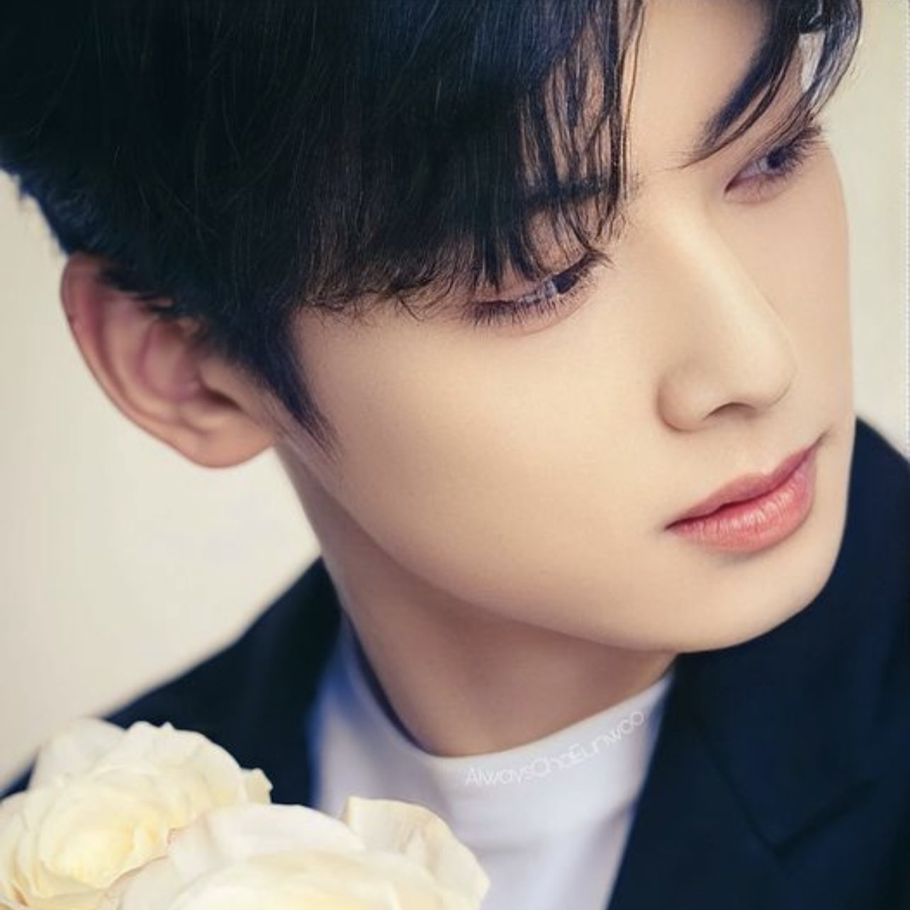 Behind-the-scenes cut of Cha Eunwoo