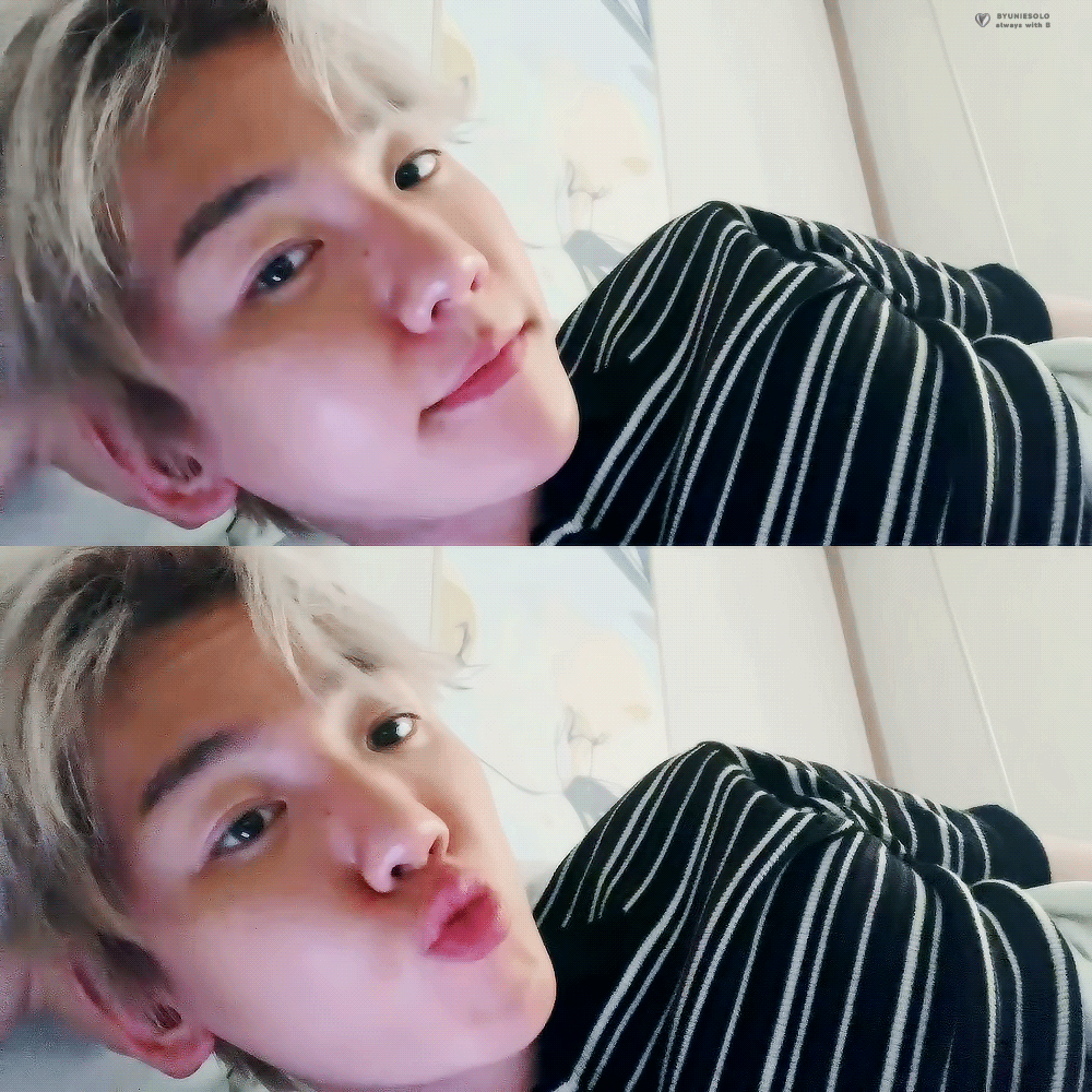 Latest photo of Baekhyun