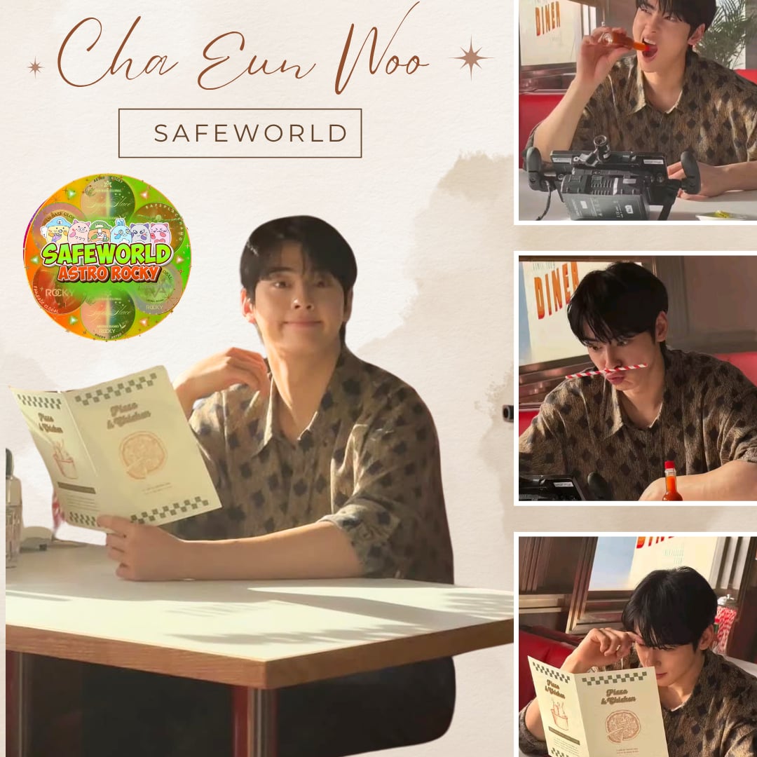Momen yang diabadikan oleh penggemar Cha Eunwoo