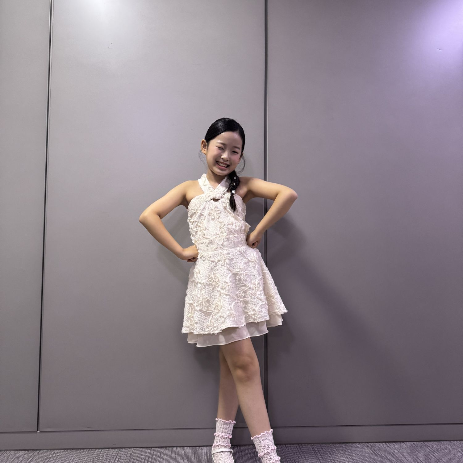 Behind-the-scenes cut of Lee Sooyeon