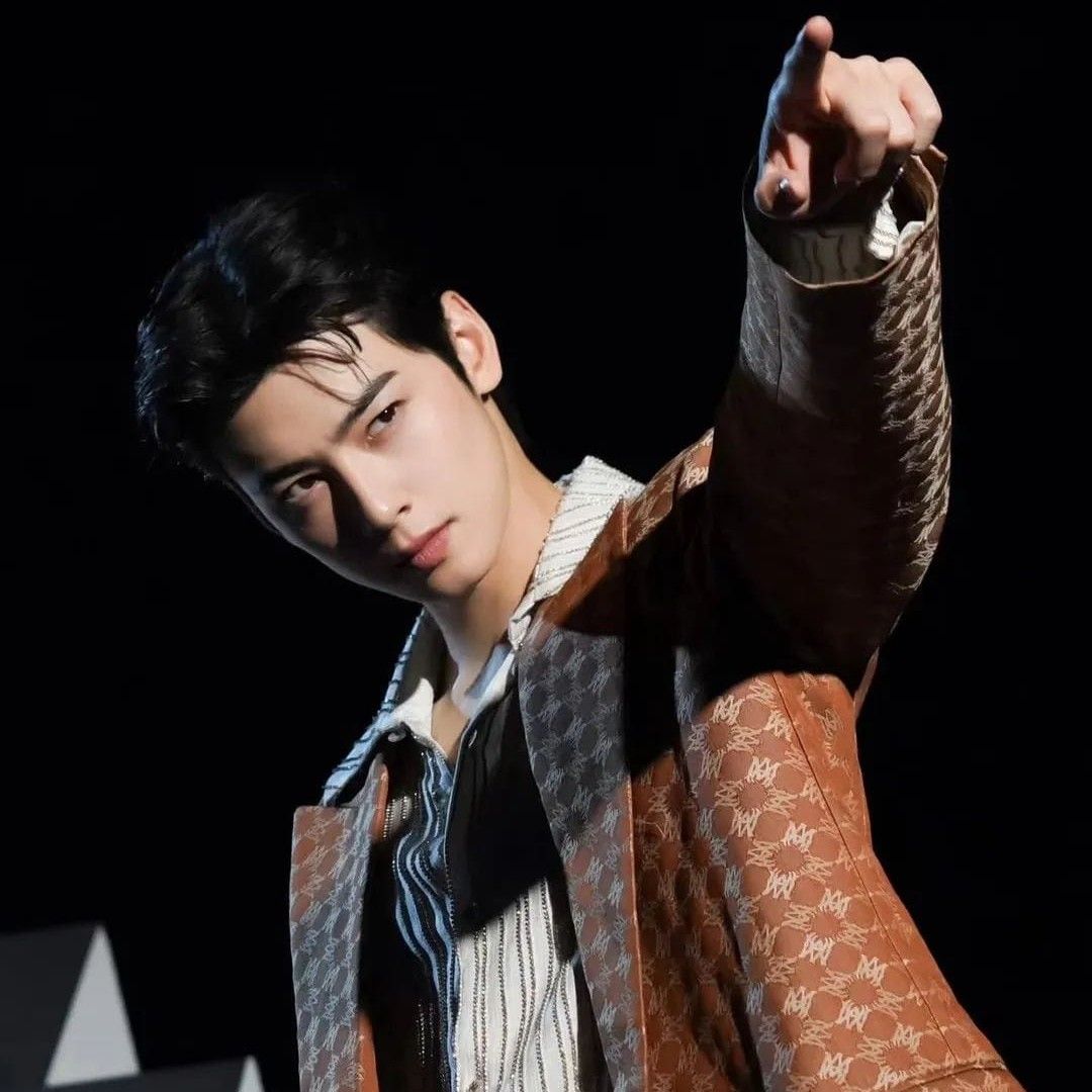 Behind-the-scenes cut of Cha Eunwoo