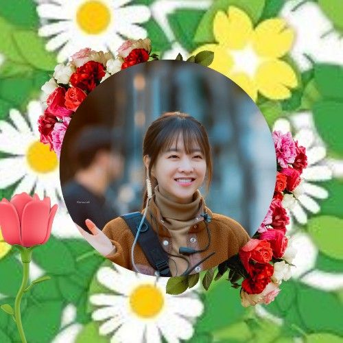 Behind-the-scenes cut of Park Boyoung