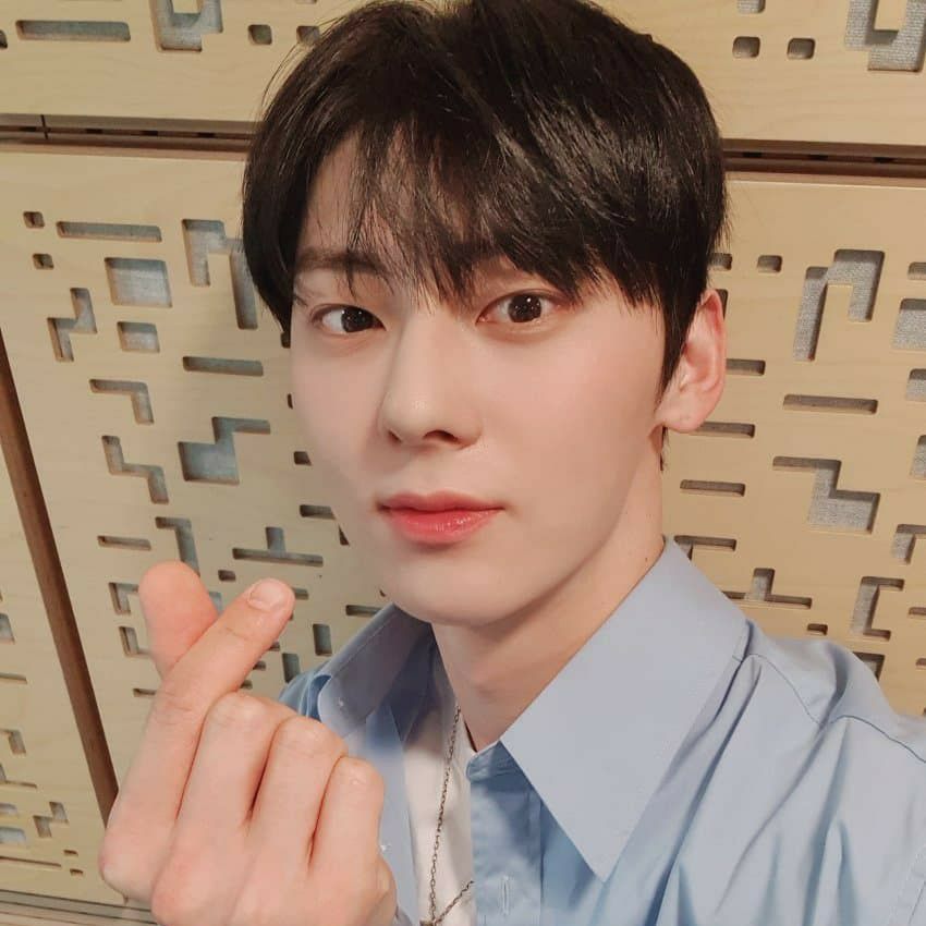 Recent activity shot of Hwang Minhyun