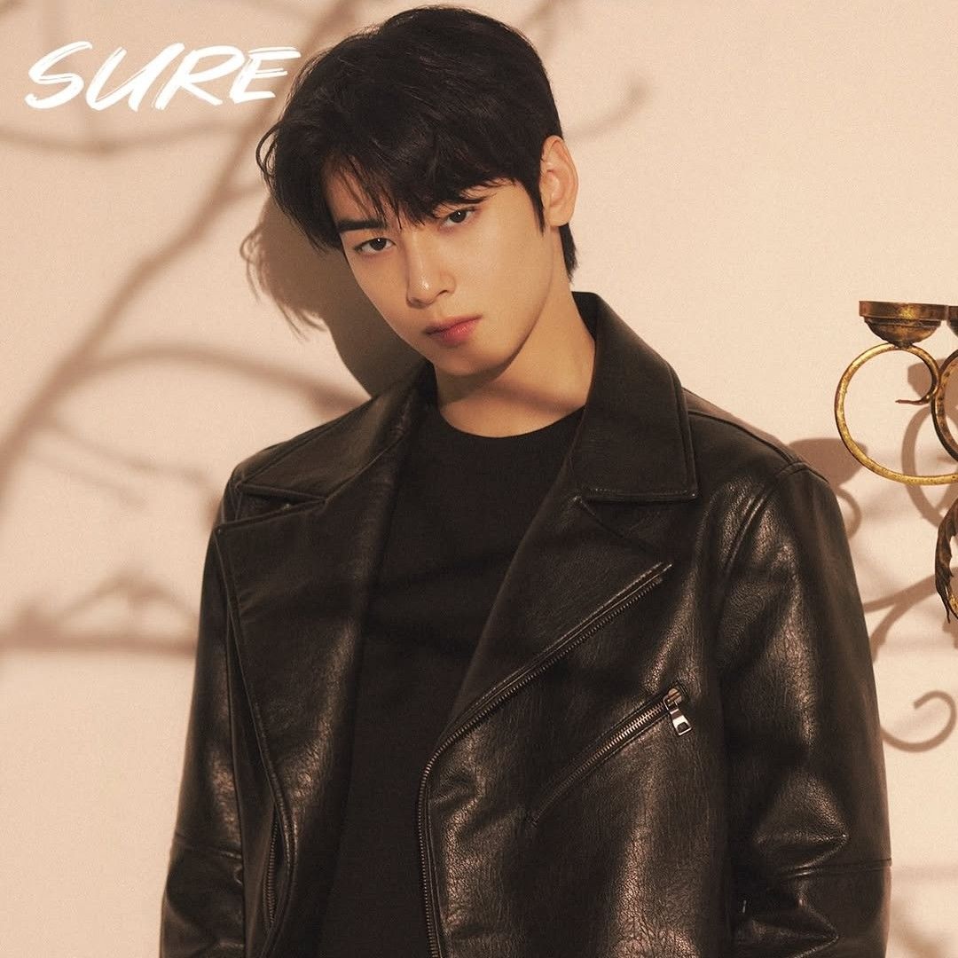 Behind-the-scenes cut of Cha Eunwoo