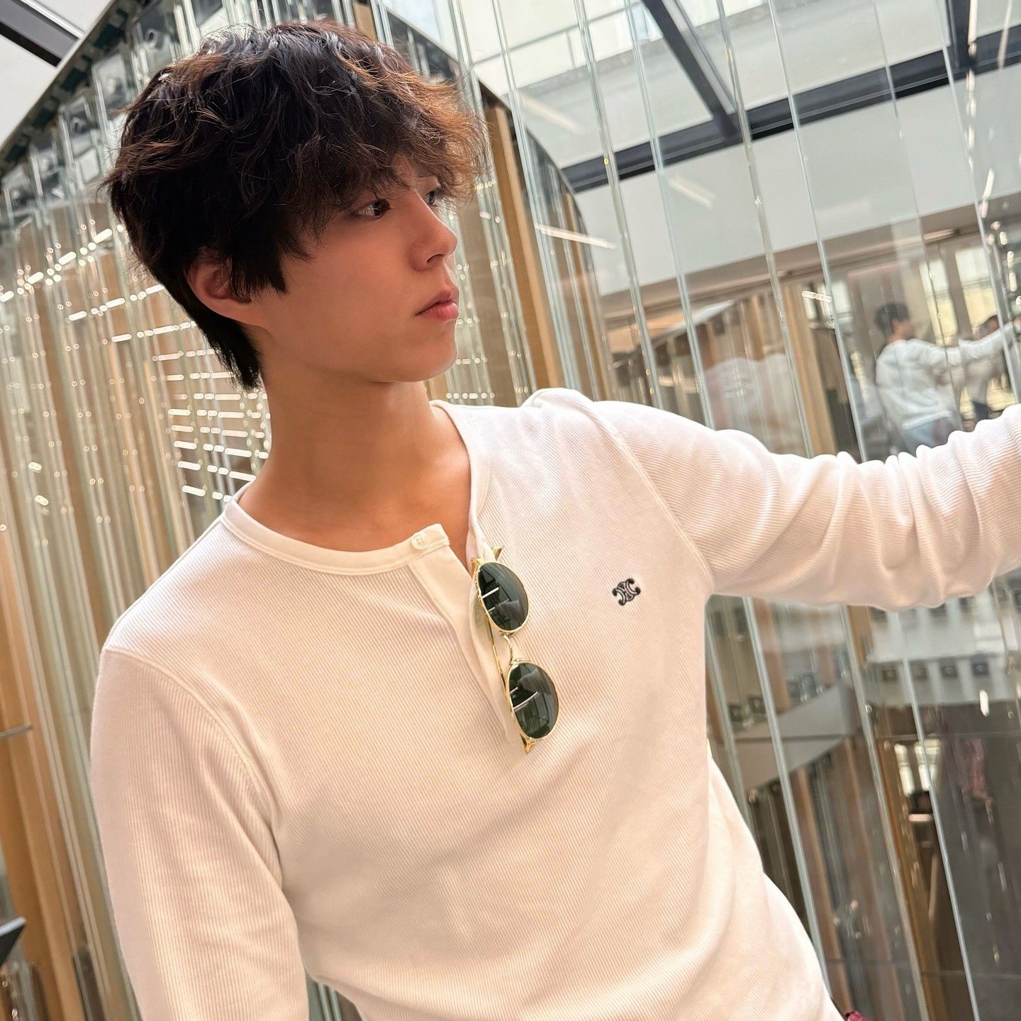 Recent activity shot of Park Bogum