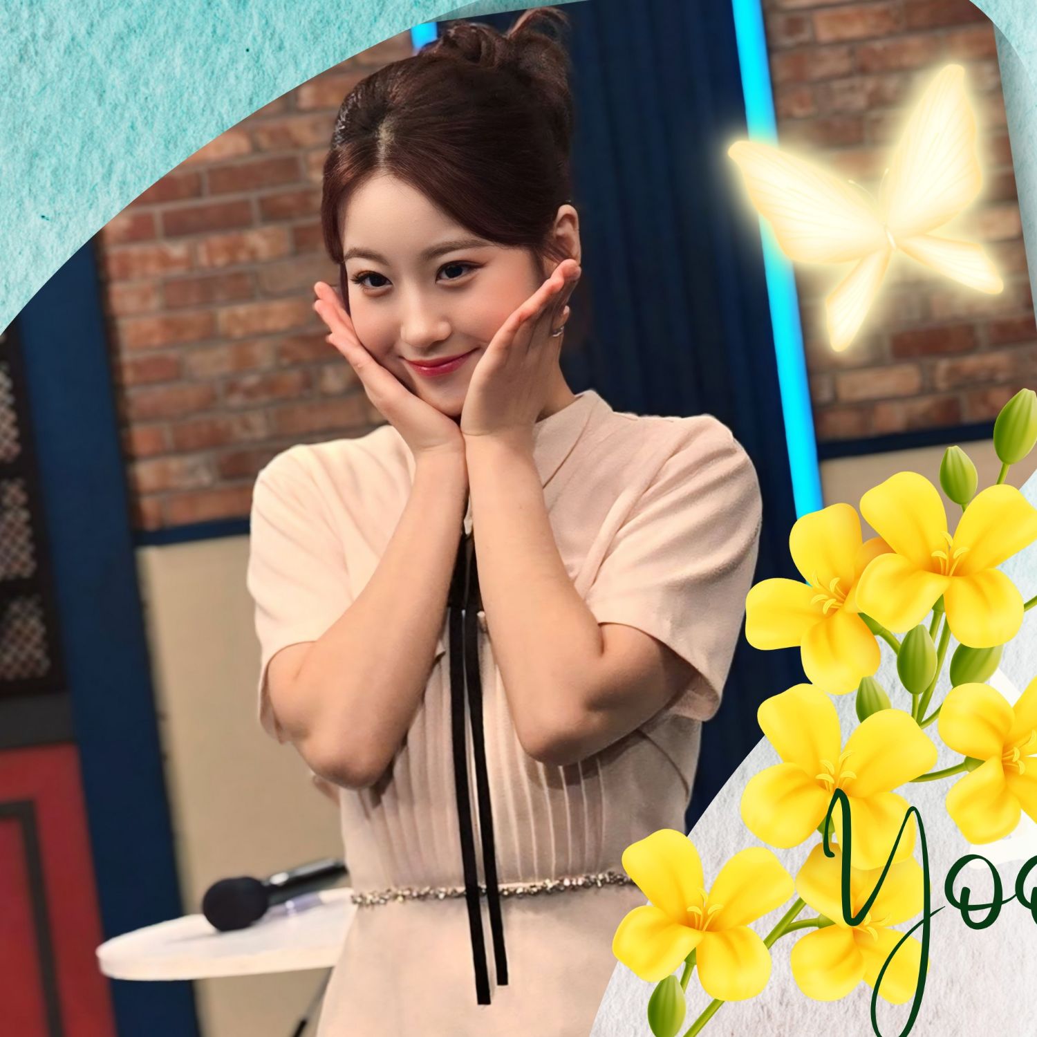 Behind-the-scenes cut of Oh Yujin