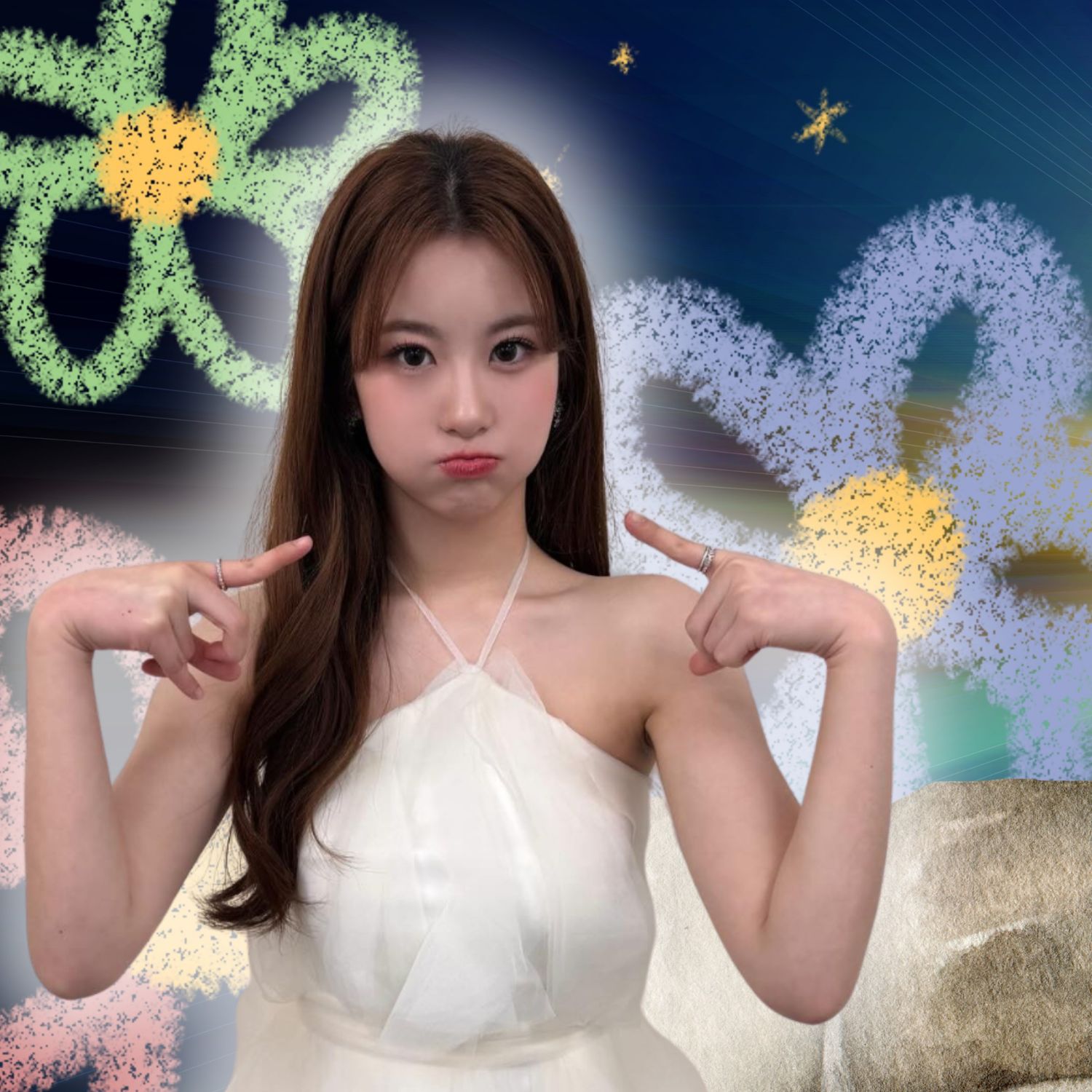 A moment captured by a fan of Oh Yujin