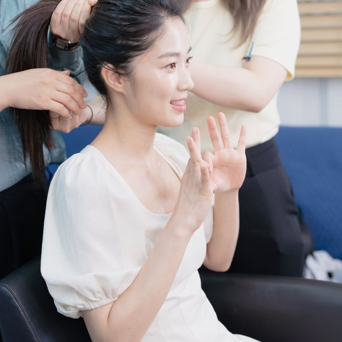 Recent activity shot of Kim Hyeyoon