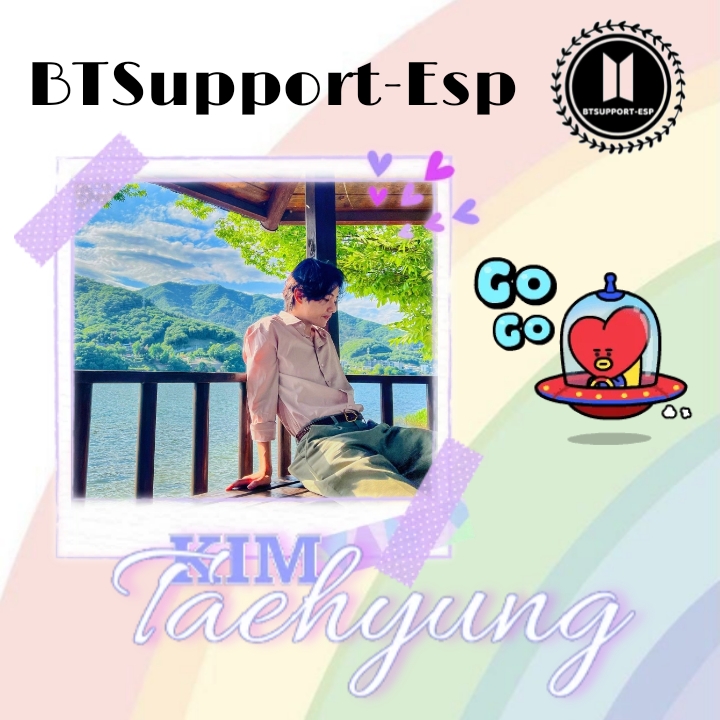 Recent activity shot of Kim Taehyung (V)