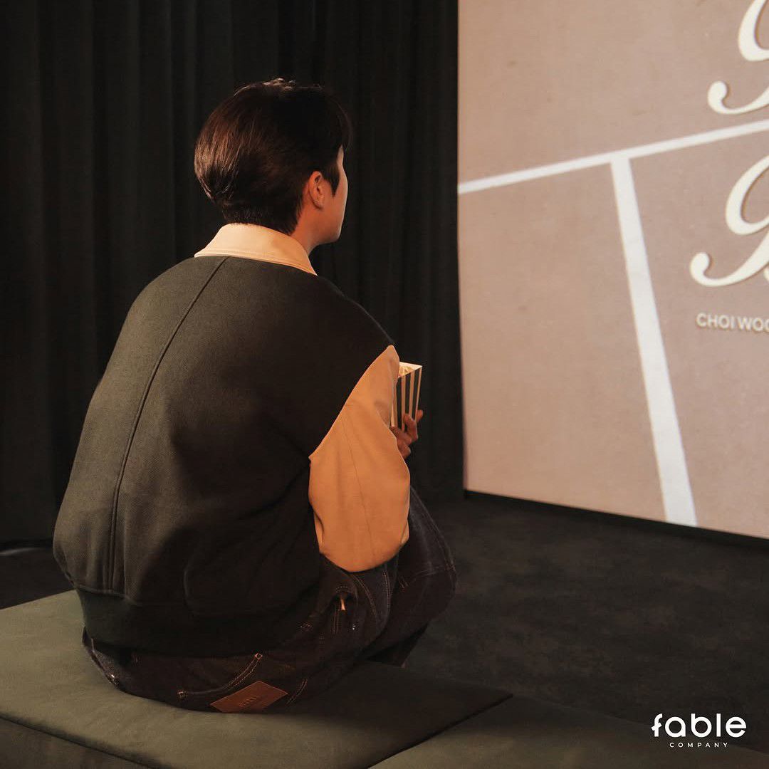 Behind-the-scenes cut of Choi Wooshik