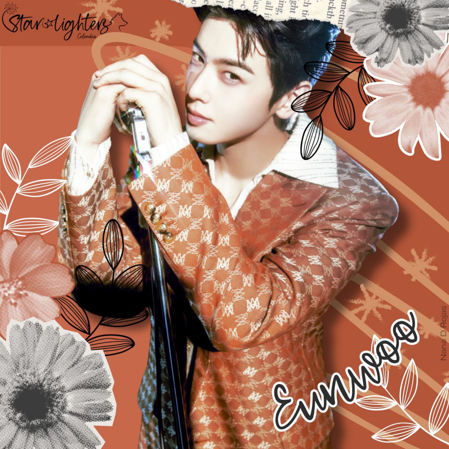 A moment captured by a fan of Cha Eunwoo