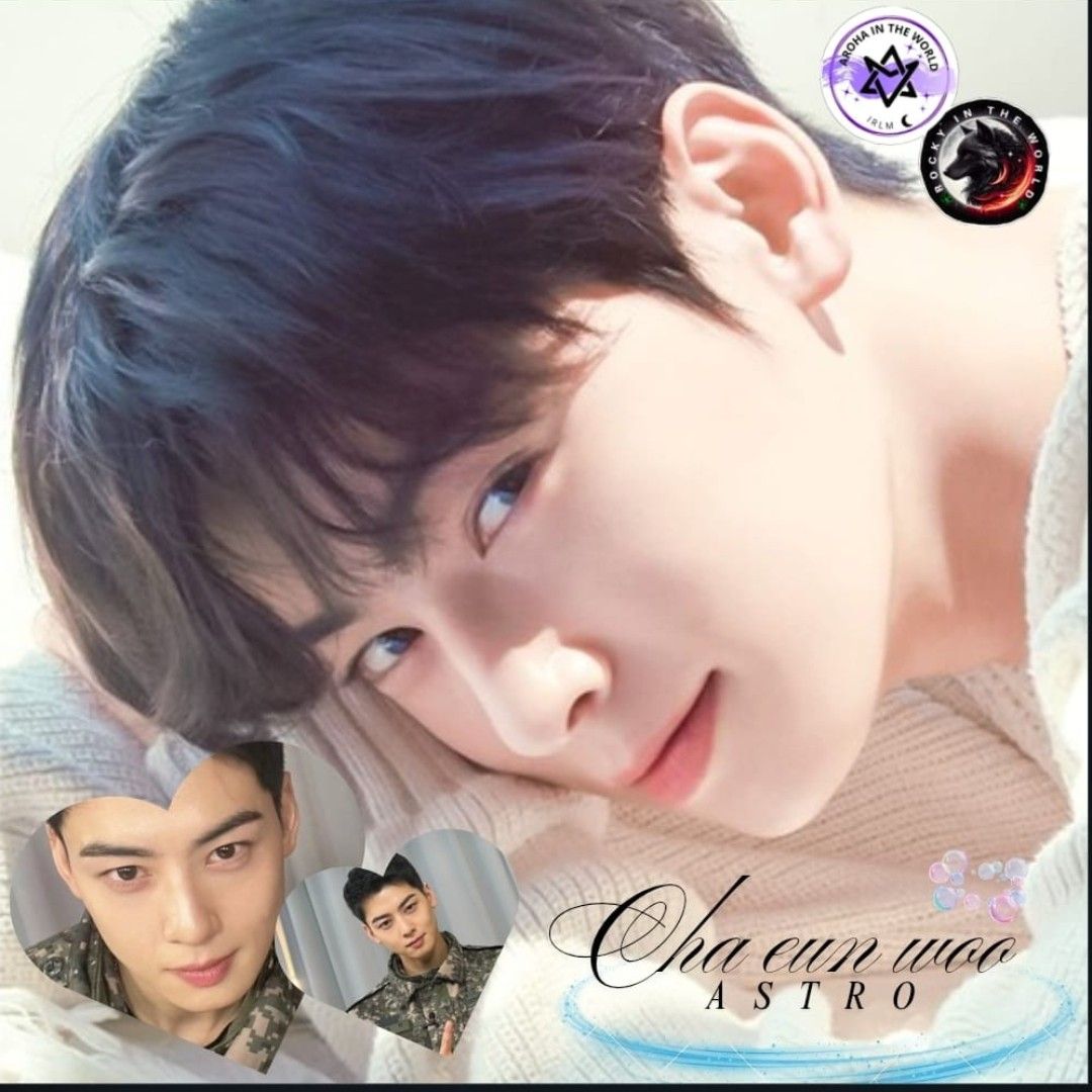 Behind-the-scenes cut of Cha Eunwoo