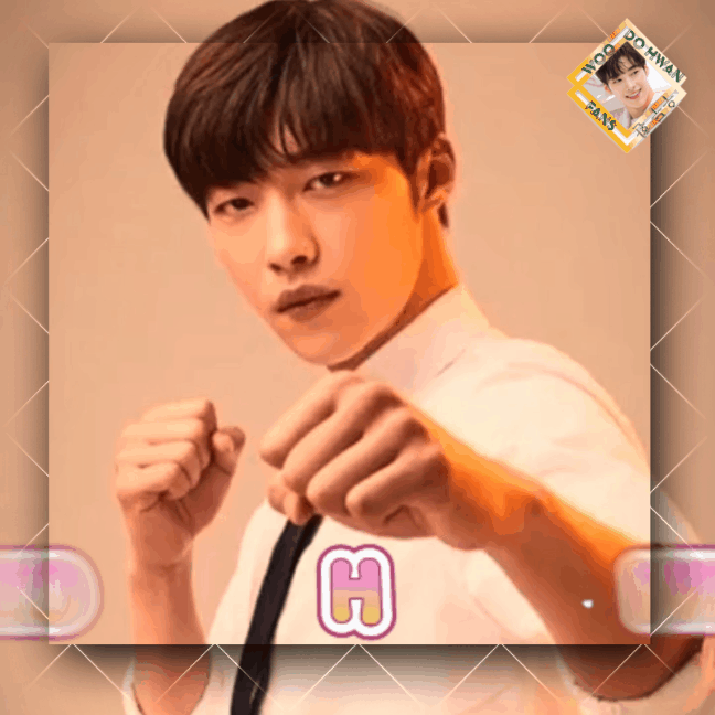 A moment captured by a fan of Woo Dohwan