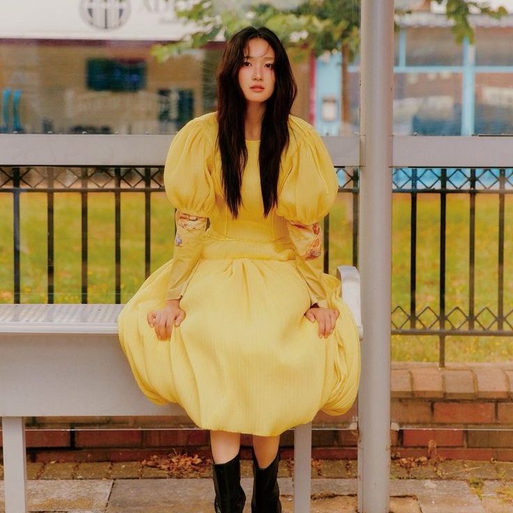 A moment captured by a fan of Kim Hyeyoon