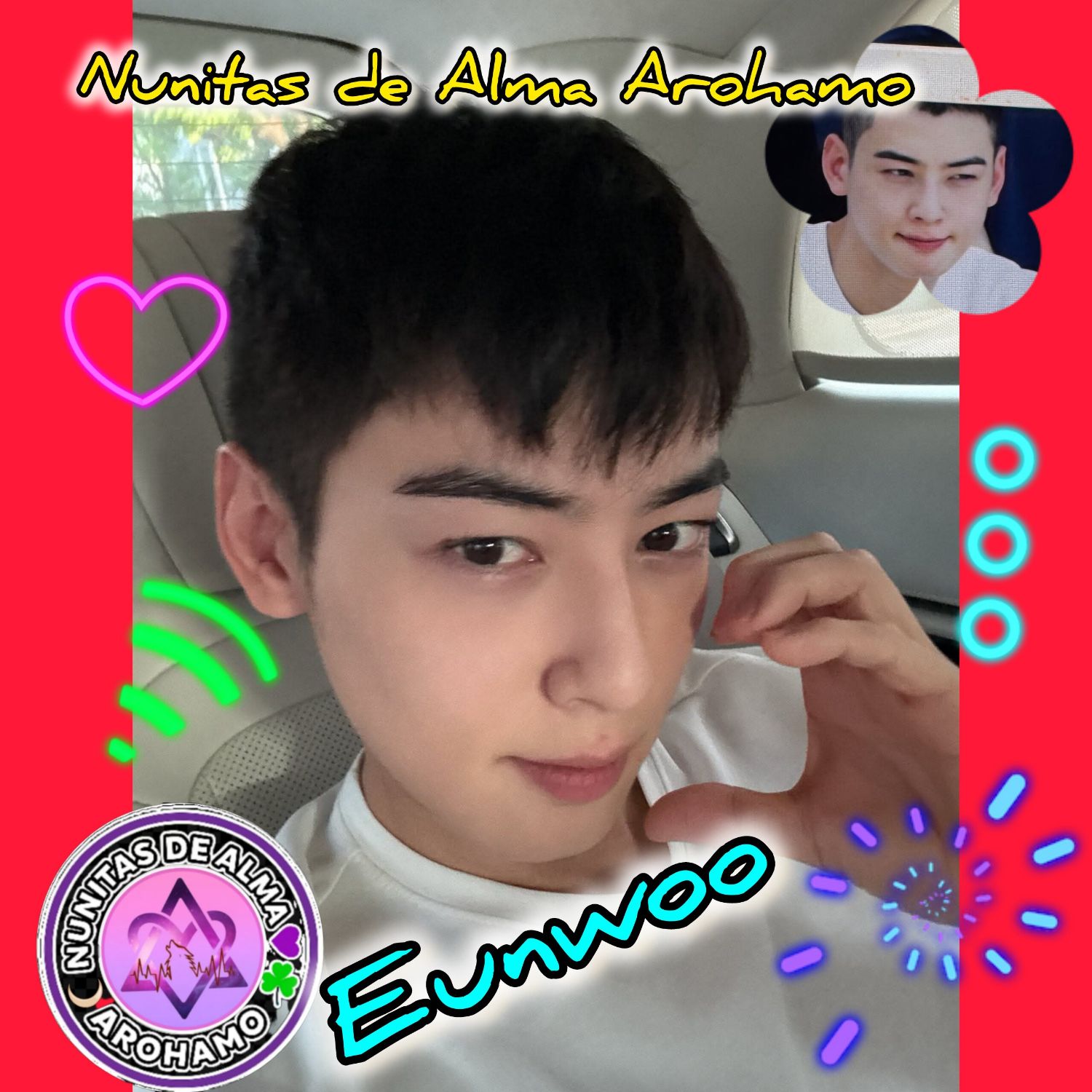 Recent activity shot of Cha Eunwoo