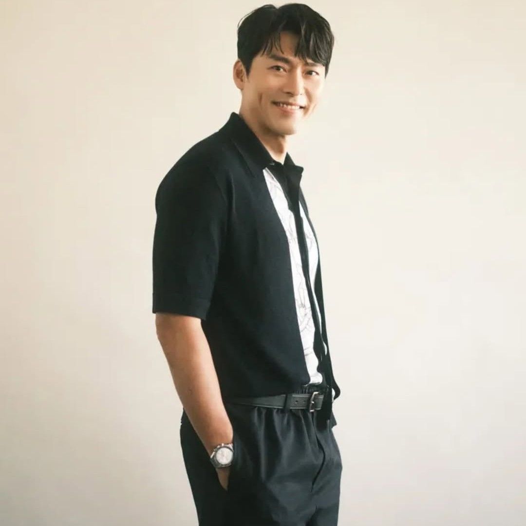 Recent activity shot of Hyun Bin