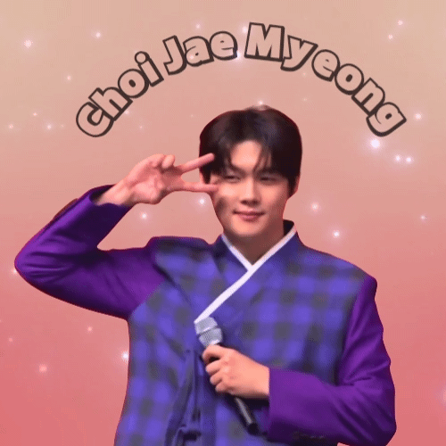 Behind-the-scenes cut of Choi Jaemyeong