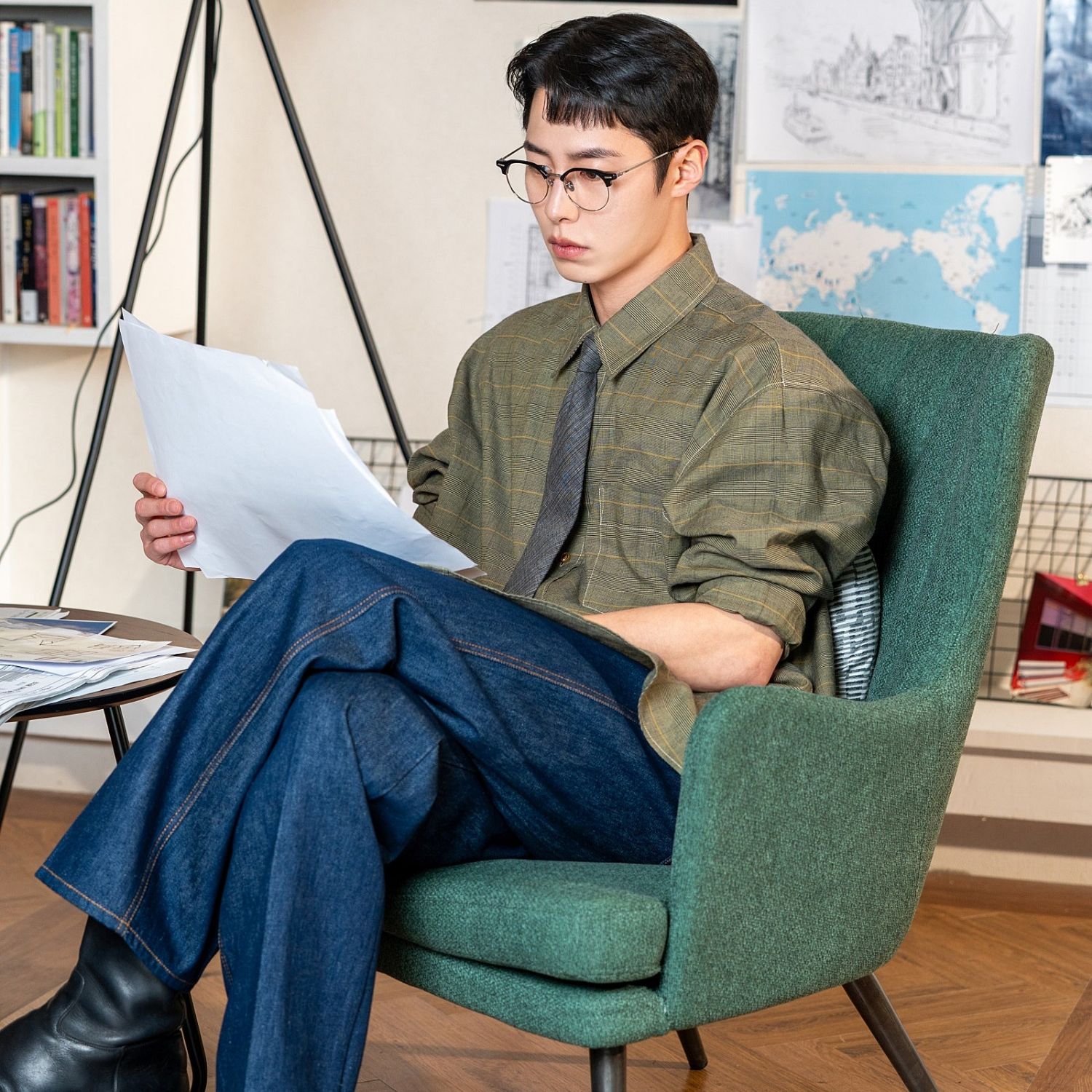 Recent activity shot of Lee Jaewook