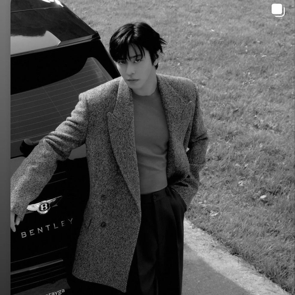 A moment captured by a fan of Ahn Hyoseop