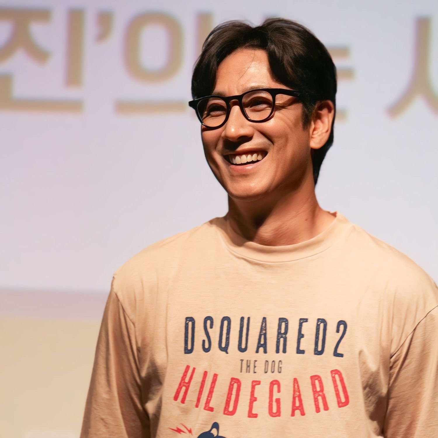 A moment captured by a fan of Lee Sunkyun