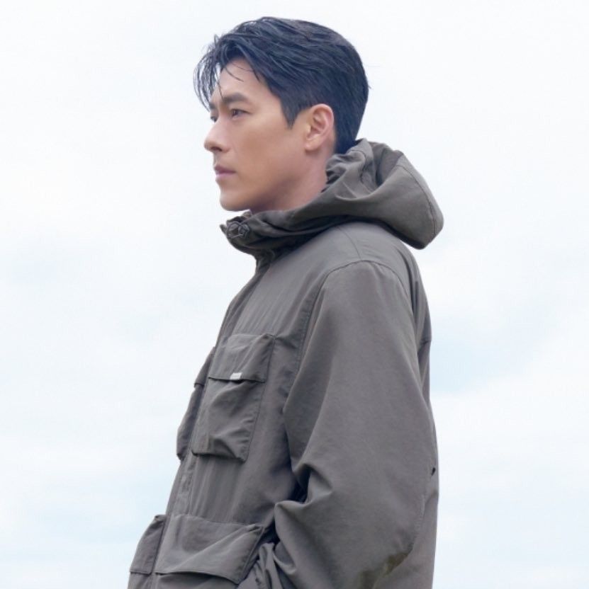Recent activity shot of Hyun Bin