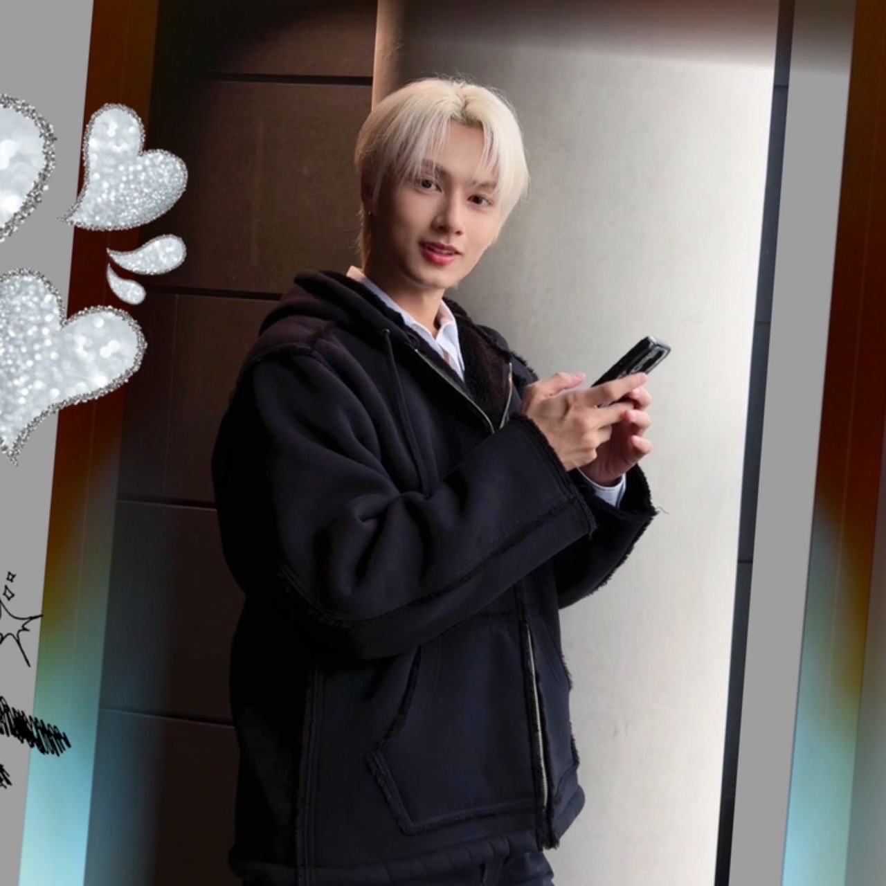 Behind-the-scenes cut of Wen Junhui