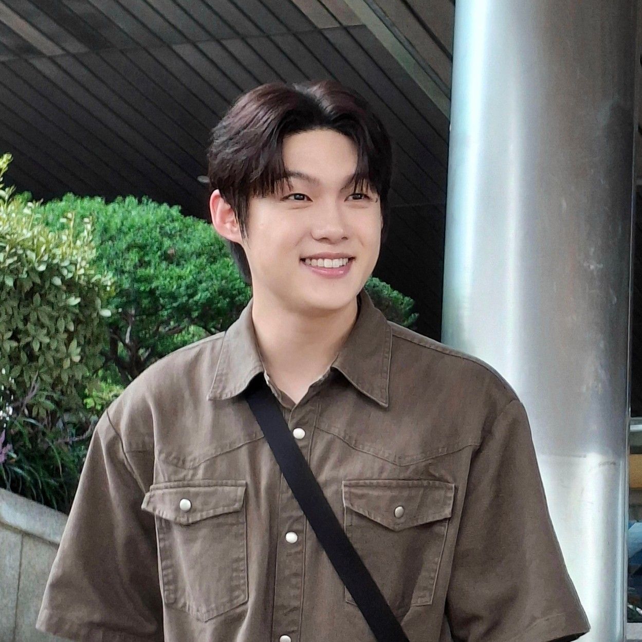A moment captured by a fan of Choi Jaemyeong