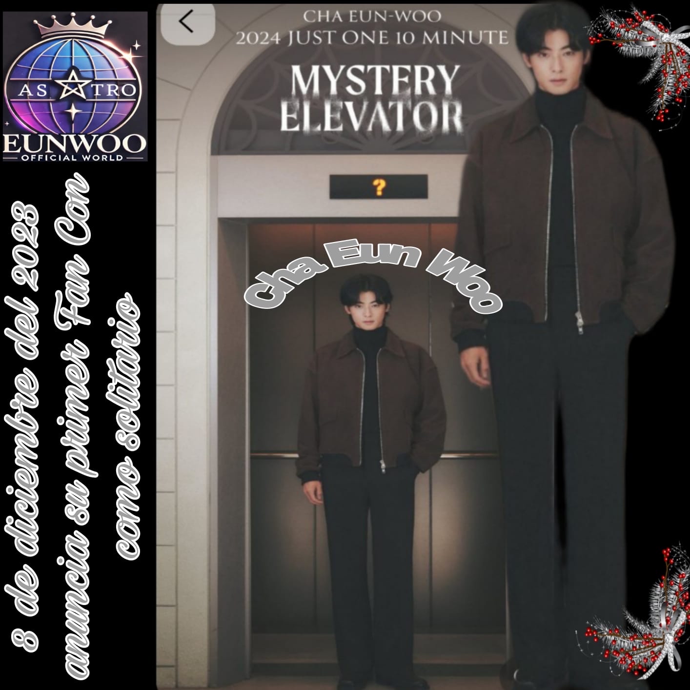 A moment captured by a fan of Cha Eunwoo