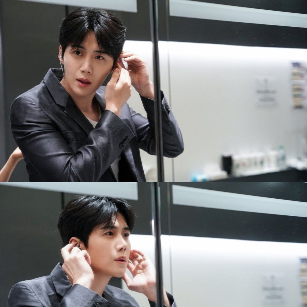 粉丝拍下的金宣虎瞬间