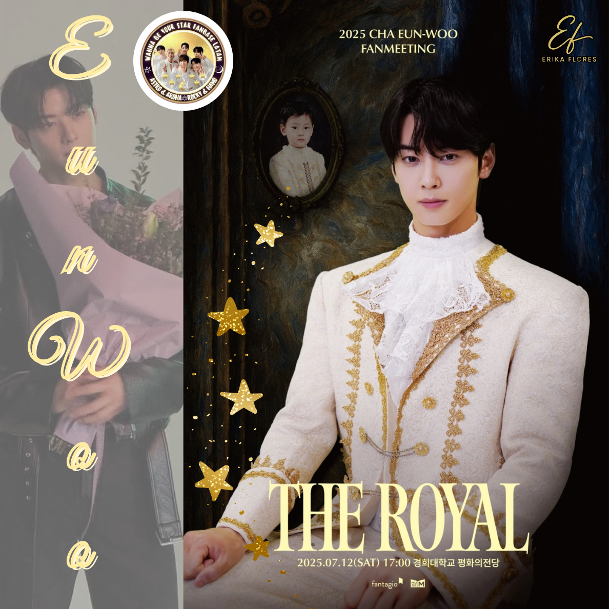 Recent activity shot of Cha Eunwoo